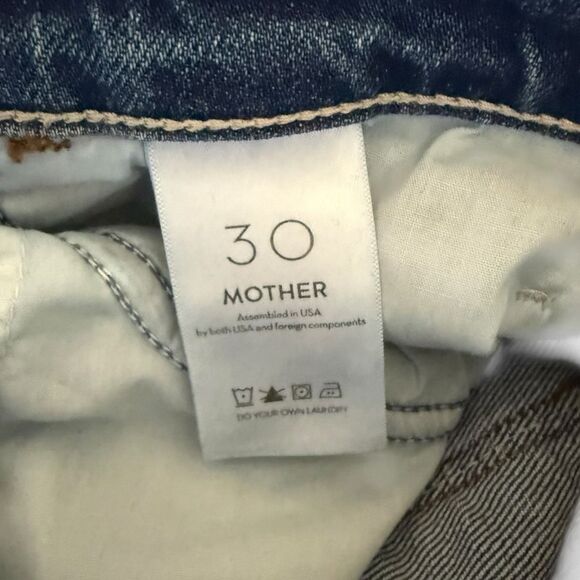 Mother The Hustler Roller Heel Fray Perfect Drug - Picture 6 of 7